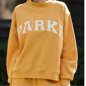 Parke Women's Yellow Sweatshirt